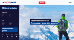 Desktop Screenshot of intersport-lesorres.com